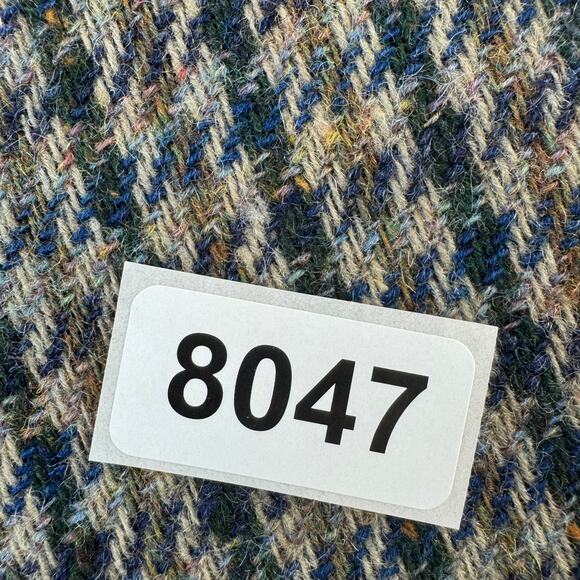 VTG Triona Houndstooth Wool Handwoven Donegal Tweed Sport Coat Jacket Size 12 - Picture 16 of 16